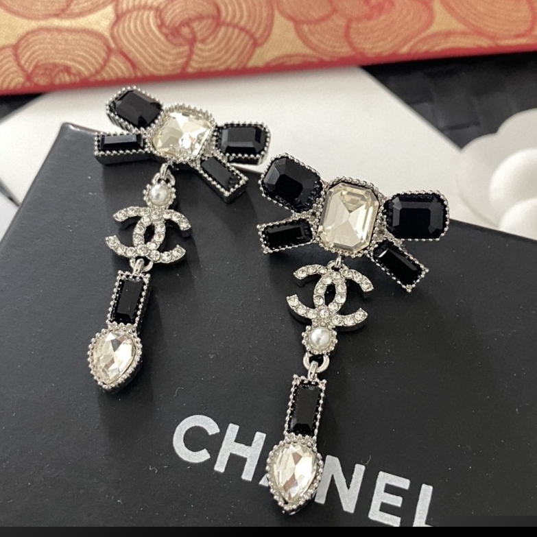 Ch*el earrings